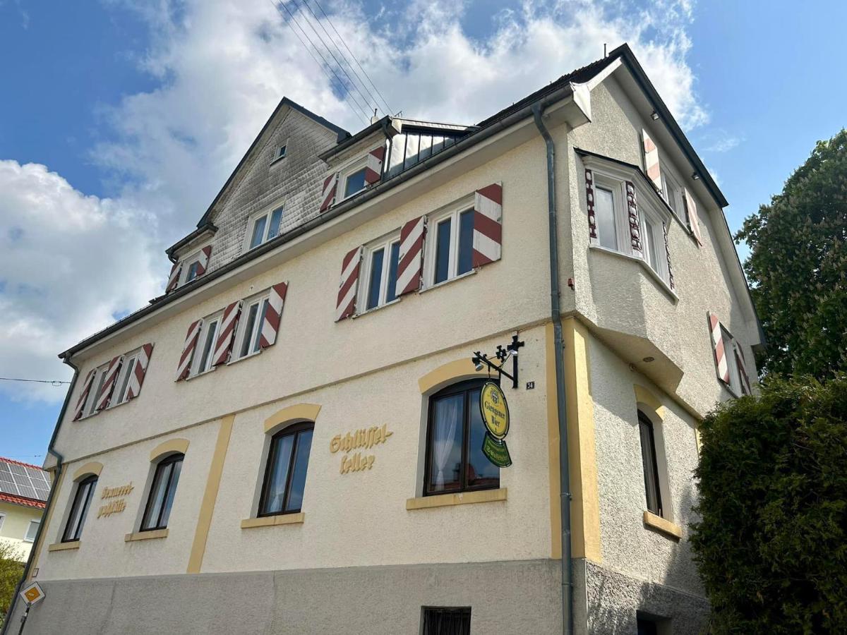 Brauereigasthof Schluesselkeller غينغن آن در برنتس المظهر الخارجي الصورة